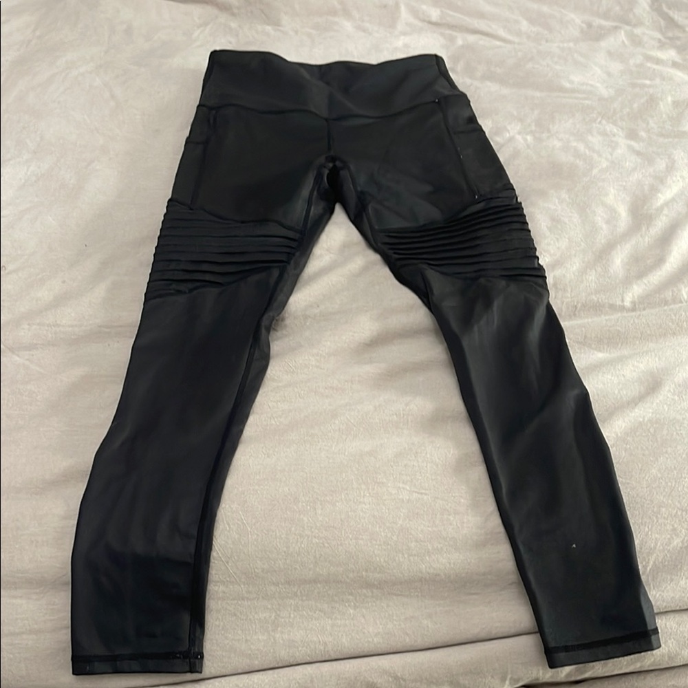 Black High-Waisted Leggings